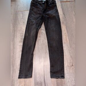 Boys jeans black size 11-12